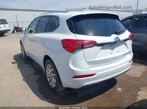 LRBFX2SA2KD021787 2019 BUICK ENVISION White უკანა მარცხენა