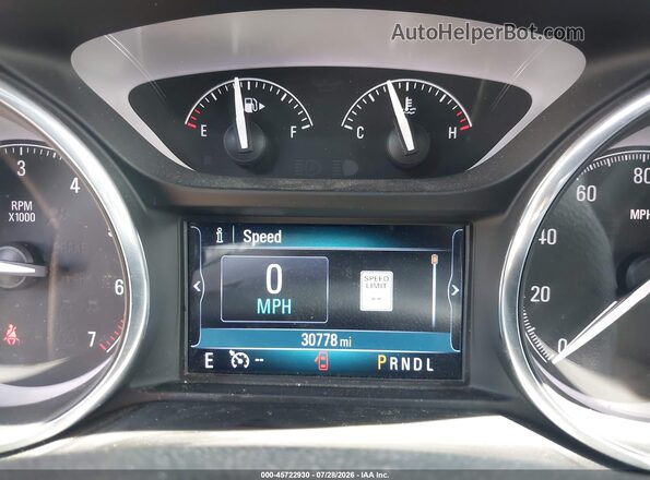 LRBFX2SA2KD021787 2019 BUICK ENVISION White უკანა სავარძლების ხედი