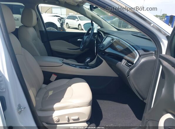 LRBFX2SA2KD021787 2019 BUICK ENVISION White წინა სალონის ხედი