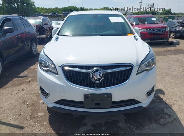 LRBFX2SA2KD021787 2019 BUICK ENVISION White ხელსაწყოთა პანელის ხედი