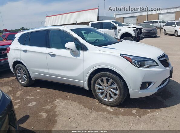 LRBFX2SA2KD021787 2019 BUICK ENVISION White უკანა სალონის ხედი
