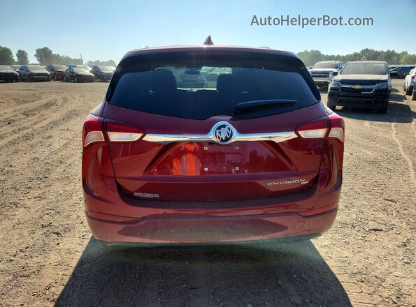 LRBFX2SA4KD063765 2019 BUICK ENVISION Red Հետևի տեսք
