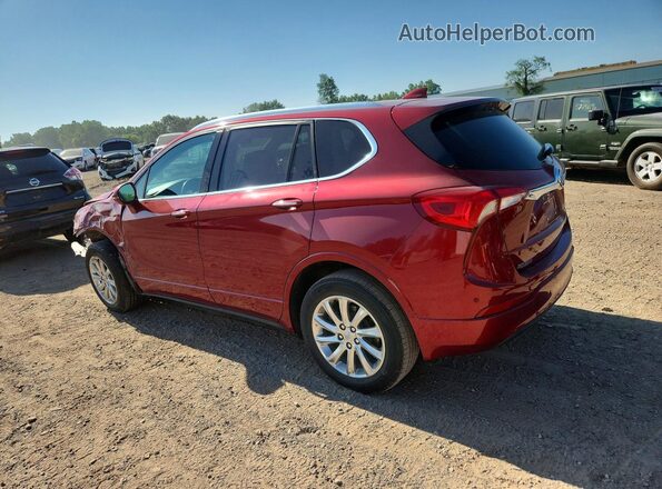 LRBFX2SA4KD063765 2019 BUICK ENVISION Red Հետևի ձախ