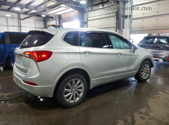 LRBFX2SA6KD130057 2019 BUICK ENVISION Silver Rear right