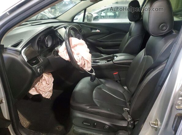 LRBFX2SA6KD130057 2019 BUICK ENVISION Silver Front interior view