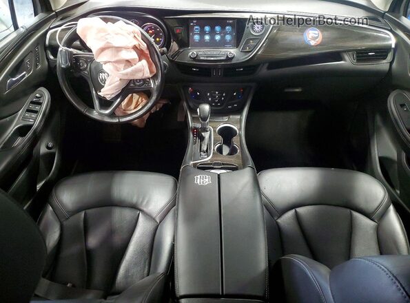LRBFX2SA6KD130057 2019 BUICK ENVISION Silver Dashboard view