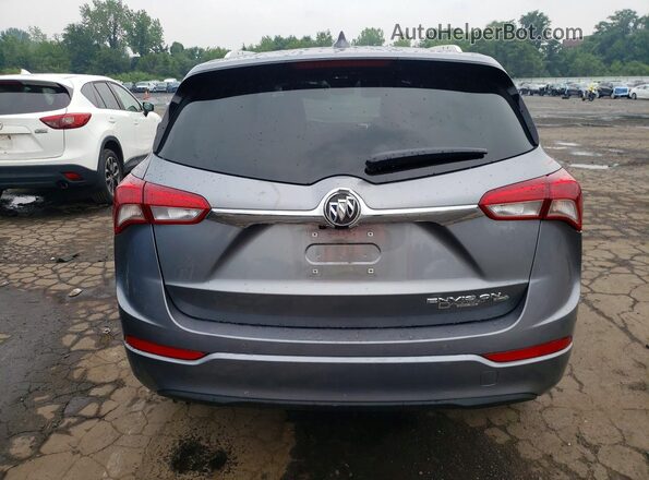 LRBFX2SA6LD060335 2020 BUICK ENVISION Gray Rear view