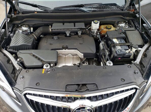 LRBFX2SA6LD060335 2020 BUICK ENVISION Gray Engine compartment view