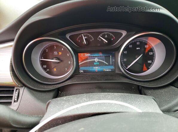 LRBFX2SA6LD060335 2020 BUICK ENVISION Gray Instrument cluster view