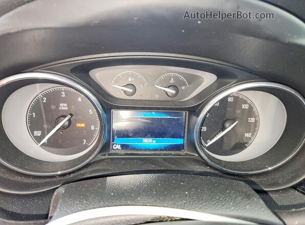 LRBFX2SA7KD006136 2019 BUICK ENVISION Brown Widok zestawu wskaźników