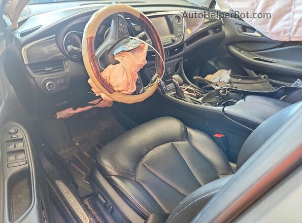 LRBFX2SA7KD006136 2019 BUICK ENVISION Brown Widok deski rozdzielczej