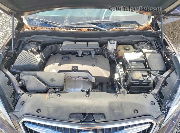 LRBFX2SA7LD157768 2020 BUICK ENVISION Brown ძრავის განყოფილების ხედი
