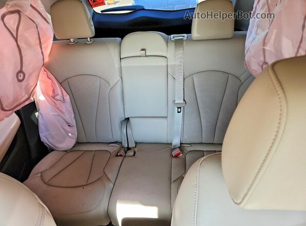 LRBFX2SA8KD010891 2019 BUICK ENVISION Silver Вид задніх сидінь