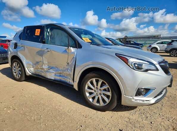 LRBFX2SA8KD010891 2019 BUICK ENVISION Silver Передня права чверть