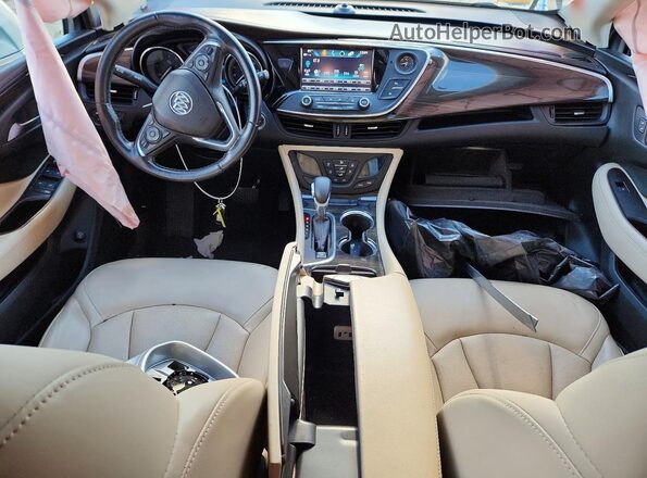 LRBFX2SA8KD010891 2019 BUICK ENVISION Silver Вид панелі приладів