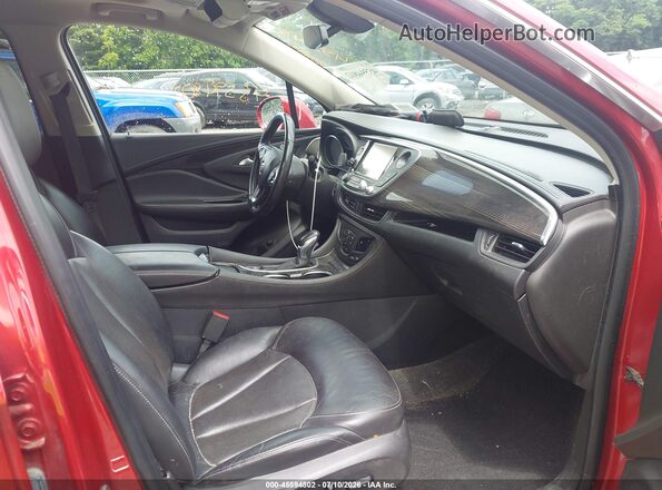 LRBFX2SA8LD059848 2020 BUICK ENVISION Red Vista interior delantera