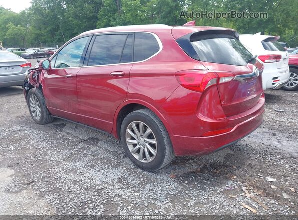 LRBFX2SA8LD059848 2020 BUICK ENVISION Red Trasero izquierdo
