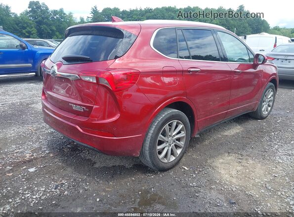 LRBFX2SA8LD059848 2020 BUICK ENVISION Red Trasero derecho