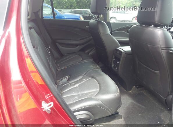 LRBFX2SA8LD059848 2020 BUICK ENVISION Red Vista de la etiqueta del VIN