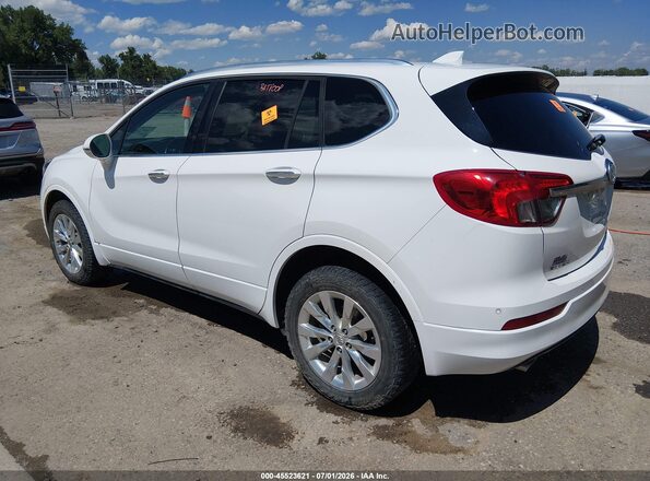 LRBFX2SAXJD009806 2018 BUICK ENVISION White Հետևի ձախ