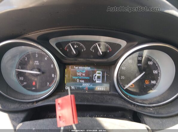 LRBFX2SAXJD009806 2018 BUICK ENVISION White Հետևի նստատեղերի տեսք