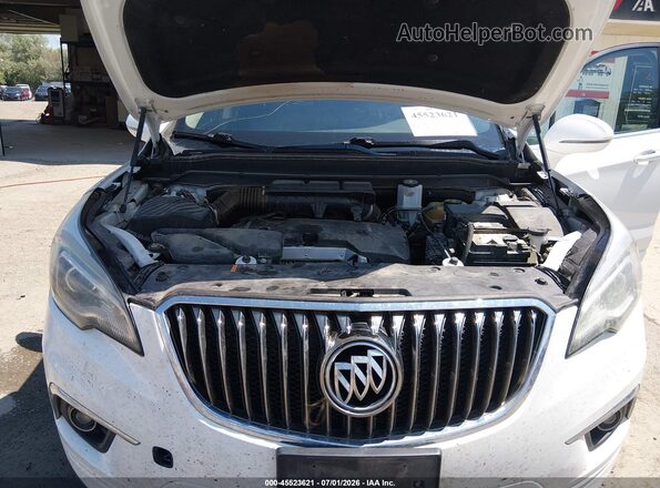 LRBFX2SAXJD009806 2018 BUICK ENVISION White Հետևի տեսք