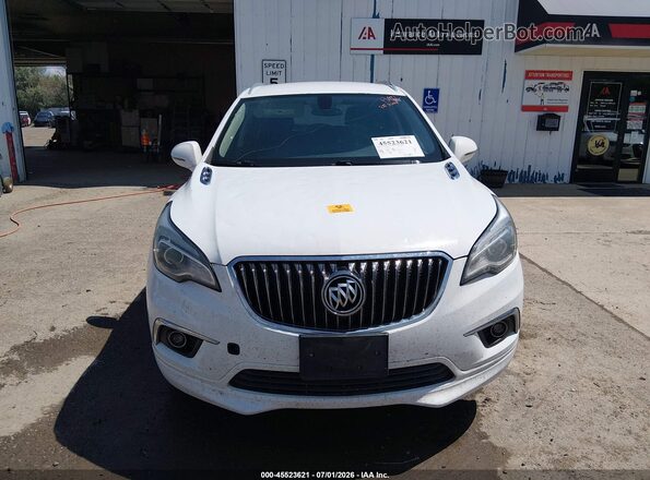 LRBFX2SAXJD009806 2018 BUICK ENVISION White Սարքավորումների վահանակի տեսք