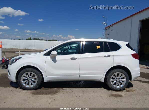 LRBFX2SAXJD009806 2018 BUICK ENVISION White Սալոնի 360 աստիճան տեսք