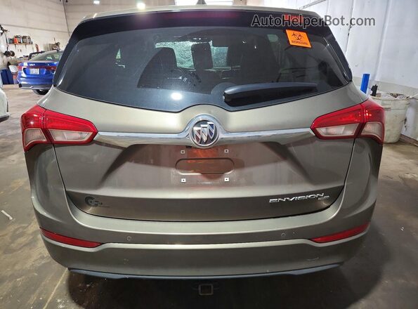 LRBFX2SAXKD042645 2019 BUICK ENVISION Желто-коричневый Вид сзади