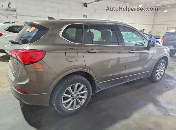 LRBFX2SAXKD042645 2019 BUICK ENVISION Желто-коричневый Задняя правая четверть