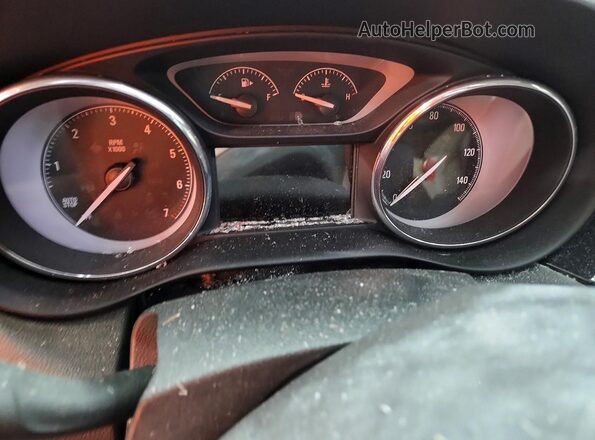 LRBFX2SAXKD042645 2019 BUICK ENVISION Желто-коричневый Вид щитка приборов