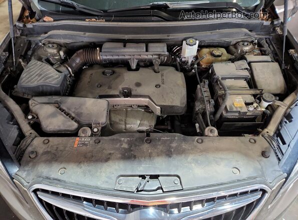 LRBFX2SAXKD042645 2019 BUICK ENVISION Желто-коричневый Вид задней части салона