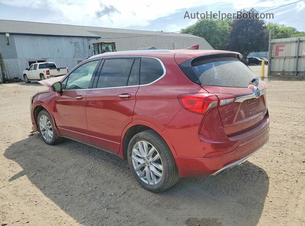 LRBFX3SX0LD020875 2020 BUICK ENVISION Red Rear left