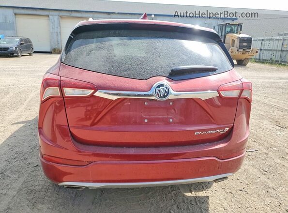 LRBFX3SX0LD020875 2020 BUICK ENVISION Red Rear view