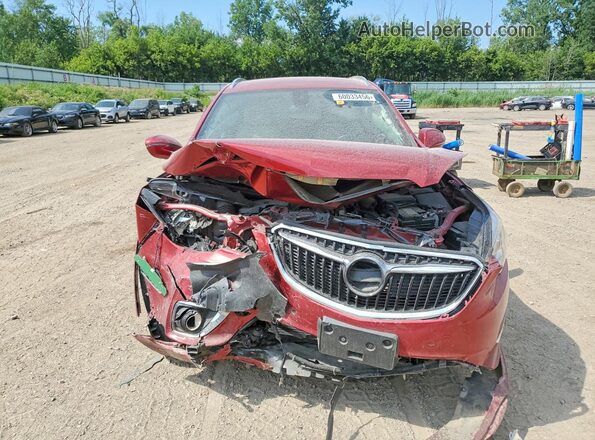 LRBFX3SX0LD020875 2020 BUICK ENVISION Red Front view