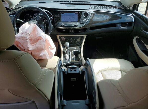 LRBFX3SX0LD020875 2020 BUICK ENVISION Red Dashboard view