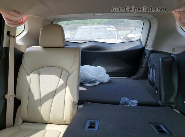 LRBFX3SX0LD020875 2020 BUICK ENVISION Red Rear seats view