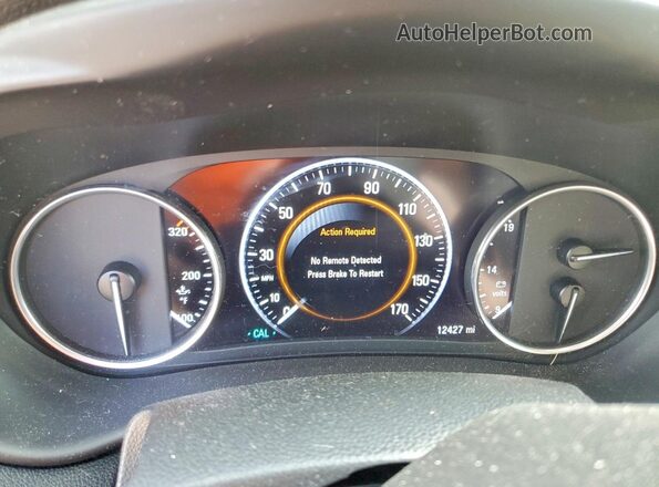 LRBFX3SX0LD020875 2020 BUICK ENVISION Red Instrument cluster view