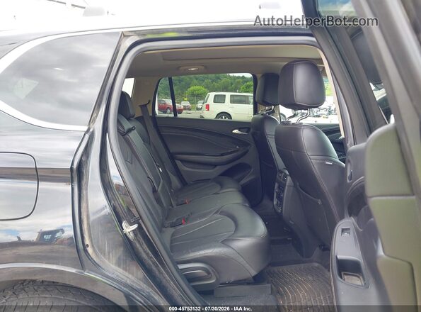 LRBFX3SX2JD003704 2018 BUICK ENVISION Black VIN კოდის სტიკერის ხედი