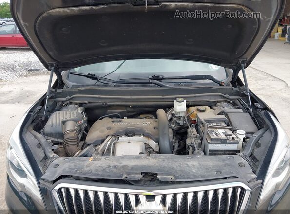 LRBFX3SX2JD003704 2018 BUICK ENVISION Black უკანა ხედი