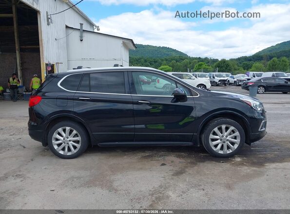 LRBFX3SX2JD003704 2018 BUICK ENVISION Black უკანა სალონის ხედი