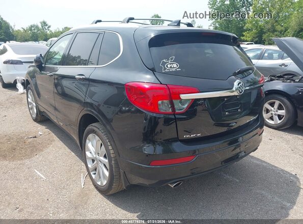 LRBFX3SX3JD003999 2018 BUICK ENVISION Black Rear left