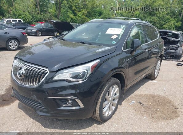 LRBFX3SX3JD003999 2018 BUICK ENVISION Black Front left