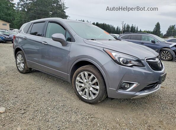 LRBFX3SX3KD039886 2019 BUICK ENVISION Gray Delantero derecho