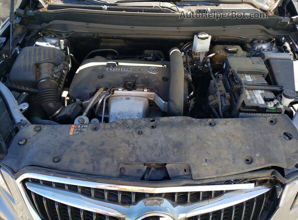 LRBFX3SX3KD039886 2019 BUICK ENVISION Gray Vista del compartimento del motor