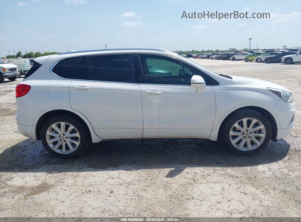 LRBFX3SX4JD004496 2018 BUICK ENVISION White Widok wnętrza z tyłu