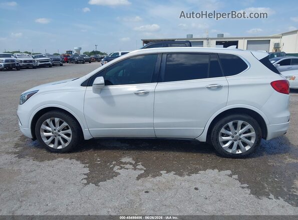 LRBFX3SX4JD004496 2018 BUICK ENVISION White Widok wnętrza 360 stopni