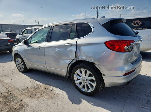 LRBFX3SX6JD004967 2018 BUICK ENVISION Silver Trasero izquierdo