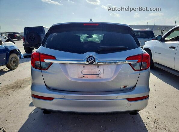 LRBFX3SX6JD004967 2018 BUICK ENVISION Silver Vista interior delantera