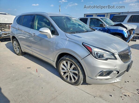 LRBFX3SX6JD004967 2018 BUICK ENVISION Silver Delantero derecho